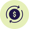 Auto loan refinancing icon