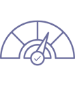 Credit score monitoring icon