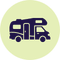 recreational vehicle loan icon